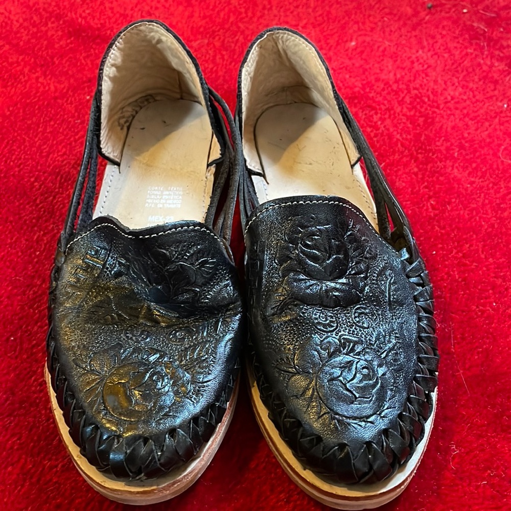 Mexican leather shoes